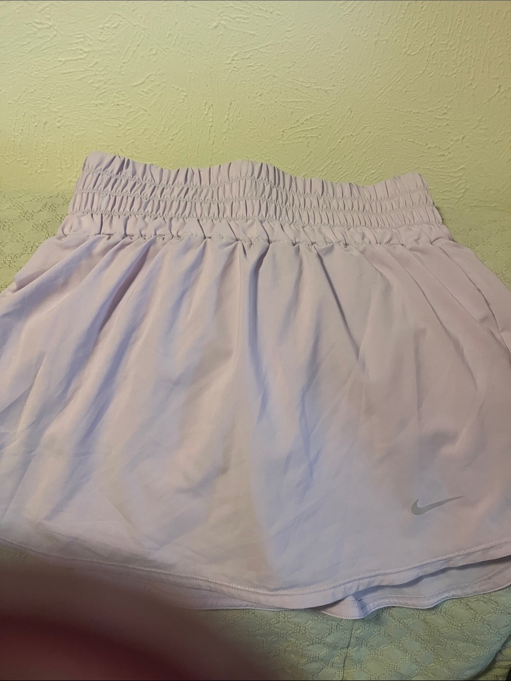Nike Women's Lavender Athletic Skort with Smocked Waistband